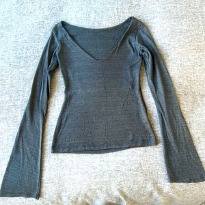 Michael Stars Shine V-neck Long Sleeve | Size : OS